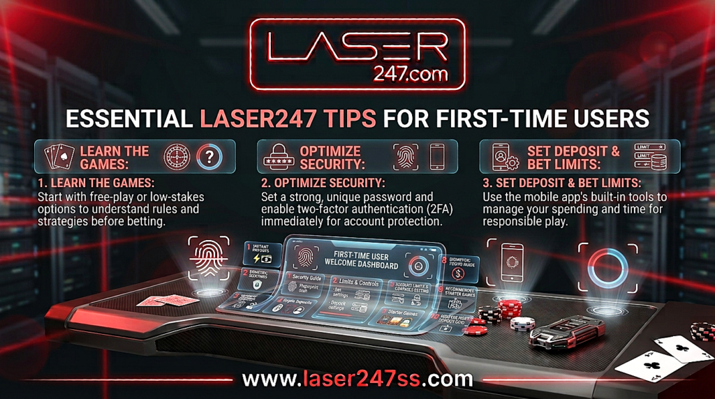Essential Laser247 tips for first-time users covering account setup, secure login, platform navigation, and beginner-friendly guidance.