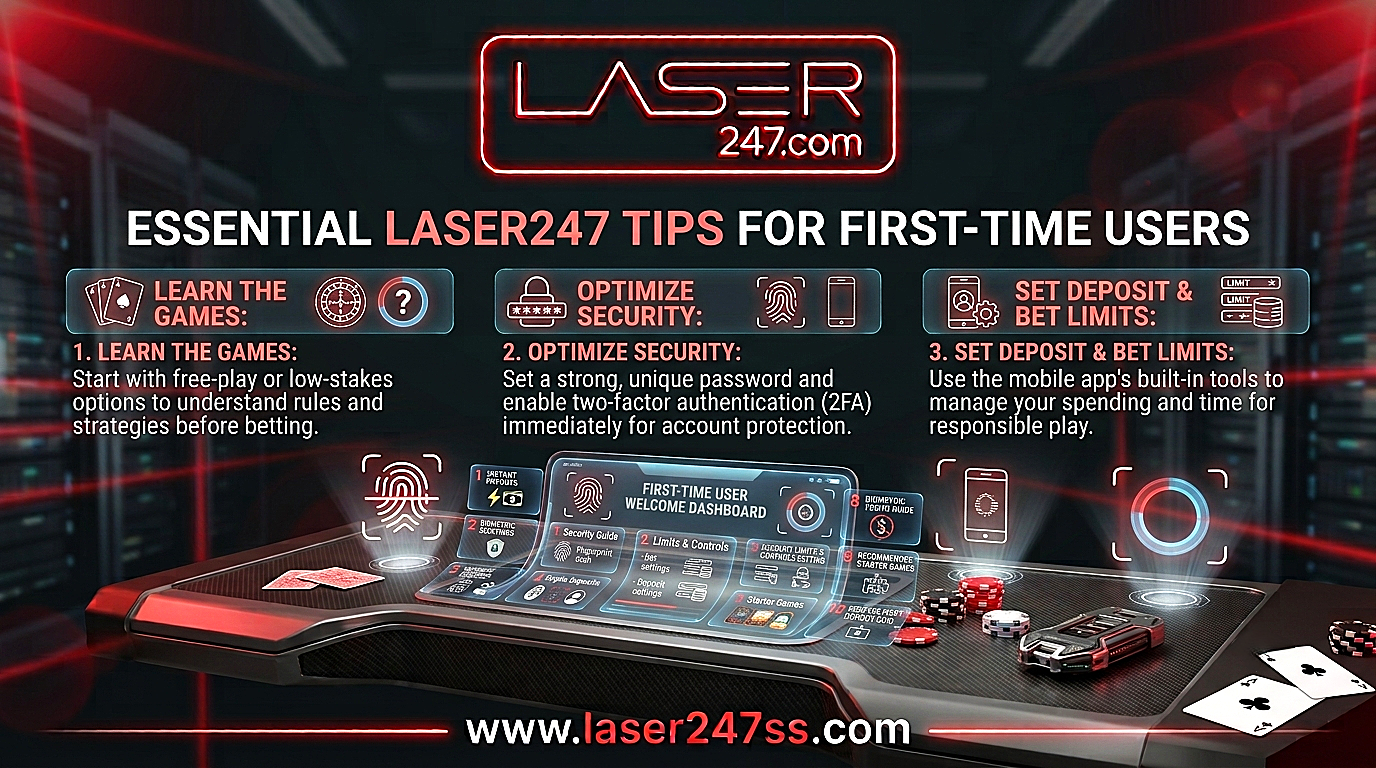 Essential Laser247 tips for first-time users covering account setup, secure login, platform navigation, and beginner-friendly guidance.