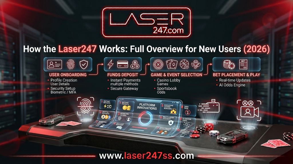 Laser247 platform overview explaining how the system works, secure account access, user experience, and key platform features.