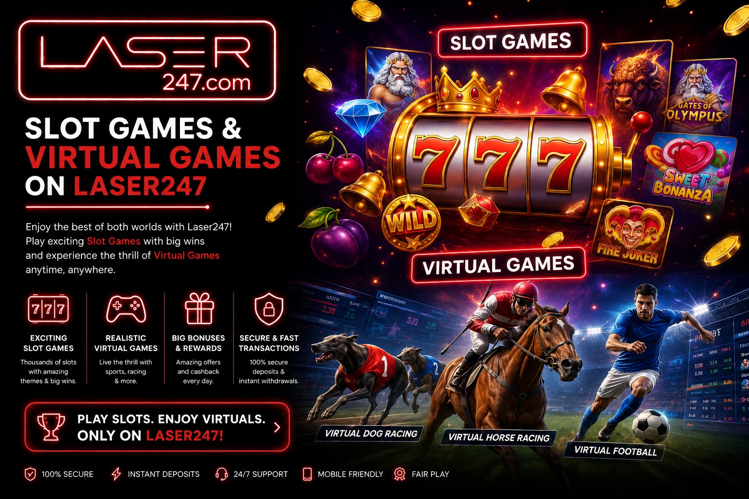 Slot Games and Virtual Games
