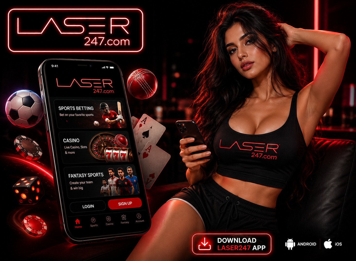 Laser247 App