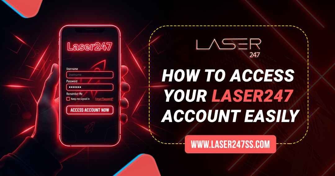 Laser247 account access guide showing secure login steps, account recovery options, dashboard access, and troubleshooting tips.