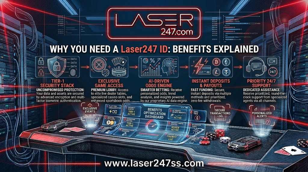 Laser247 ID benefits explained with secure access, account management, verification features, and seamless platform navigation.