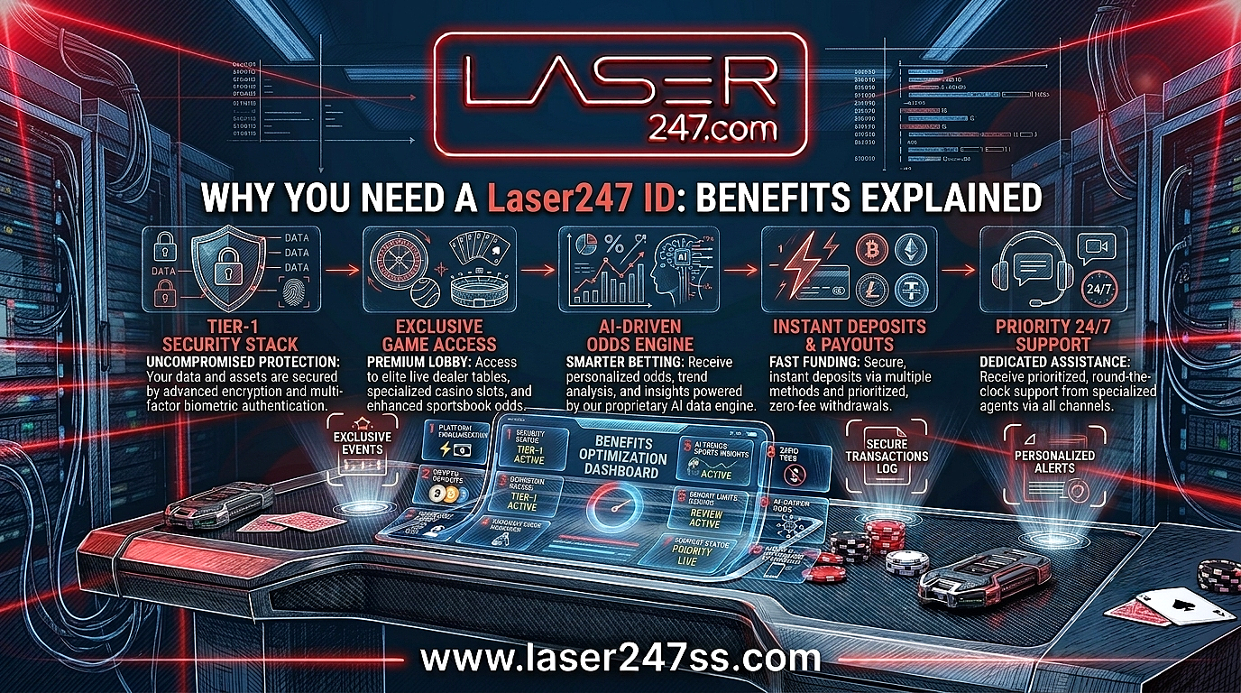 Laser247 ID benefits explained with secure access, account management, verification features, and seamless platform navigation.