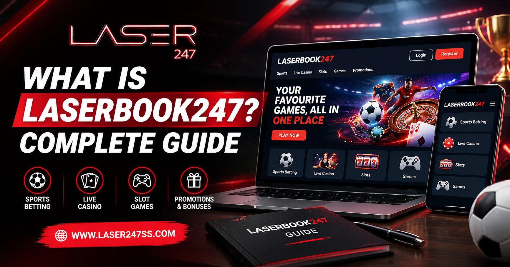 Laserbook247 complete guide showing platform overview, account access, user-friendly features, secure navigation, and beginner insights.